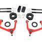 Fits GMC Sierra 1500 2WD/4WD (2019-2024) 3.5 Inch Lift Kit; 22630RED