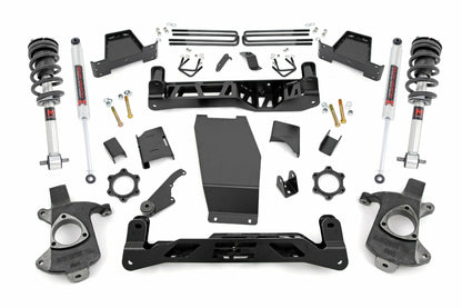 Fits Chevy/GMC 1500(14-18 & Classic) 6" Lift Alu/Stamp Steel M1 Struts/M1 22740