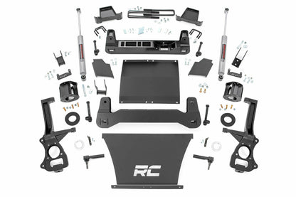 Fits GMC Sierra 1500 2WD/4WD (2019-2024) 6 Inch Lift Kit; 22931