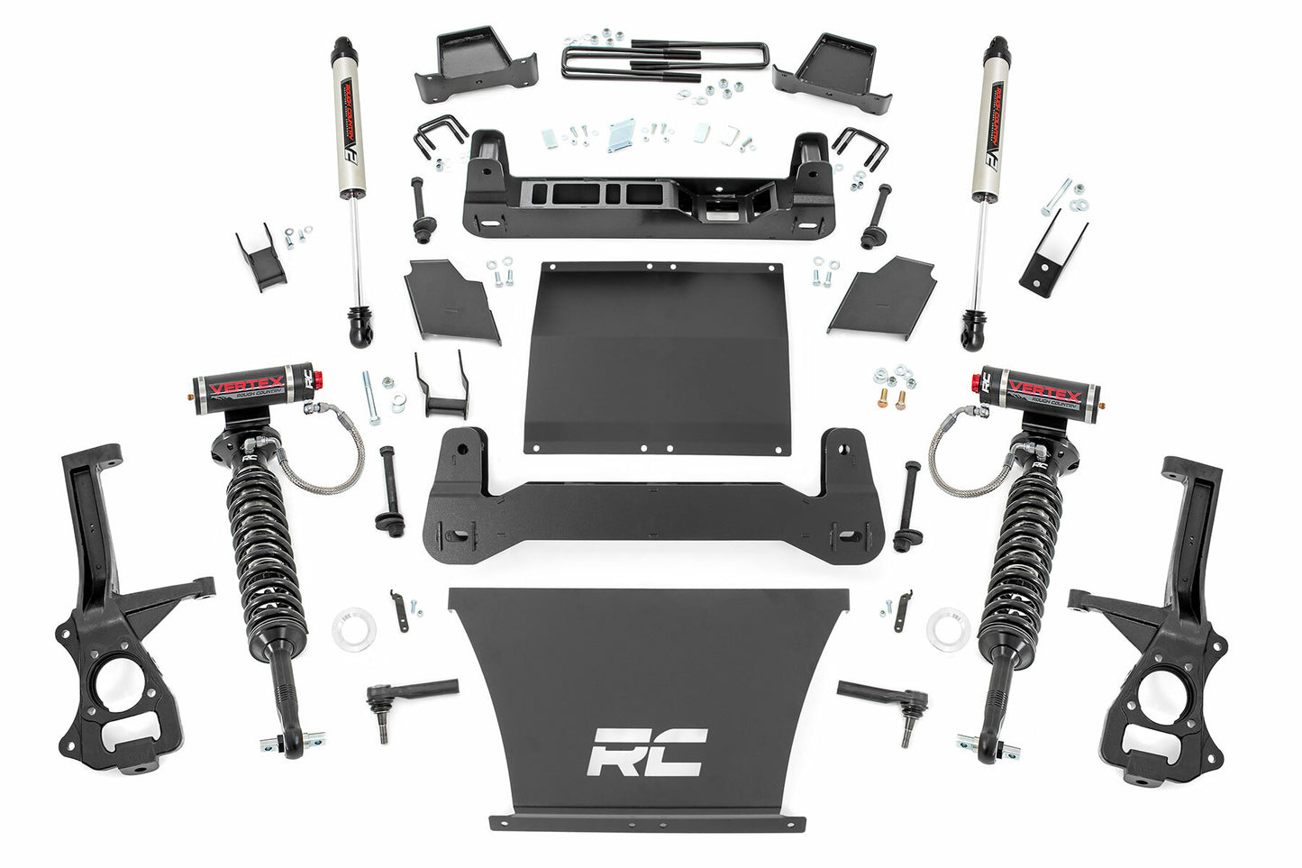 Fits GMC Sierra 1500 2WD/4WD (2019-2024) 6 Inch Lift Kit; Vertex/V2; 22957