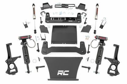 Fits GMC Sierra 1500 2WD/4WD (2019-2024) 6 Inch Lift Kit; Vertex/V2; 22957