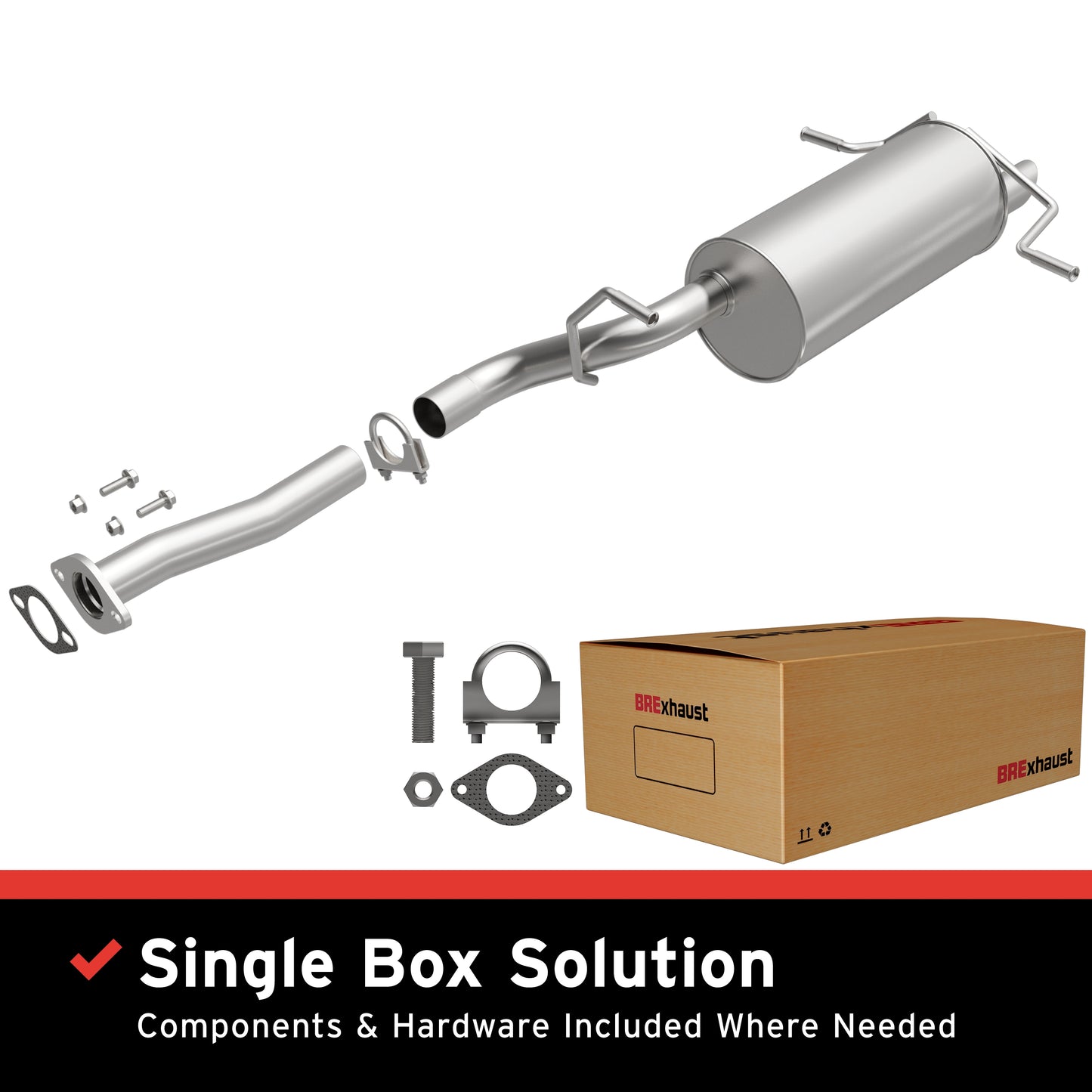 2006-2008 Subaru Forester Direct-Fit Muffler Kit 108-0077