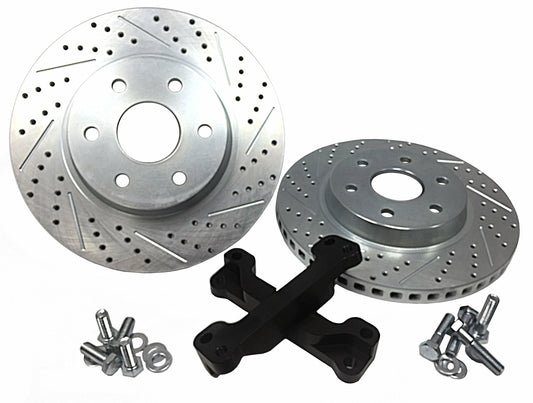 2003-2006 Escalade ESV BIG Claw Disc Brake Rotors Front 2301044