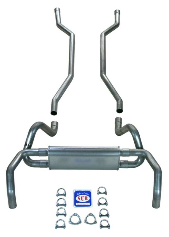 Fits 1967 - 1969 Camaro 2-1/2" Exhaust System with Small Block Headers 23011
