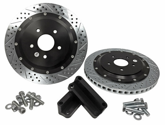 2004-2009 XLR EradiSpeed+ Disc Brake Rotors Rear 2302021