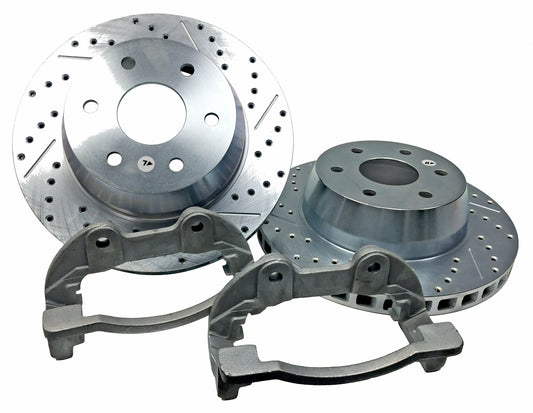 2002-2006 Escalade BIG Claw Disc Brake Rotors Rear 2302037
