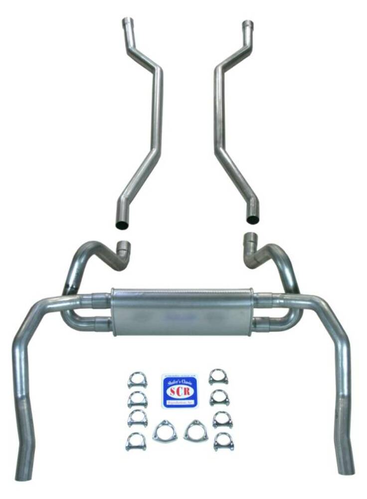 Fits 1967 - 1969 Camaro 2-1/2" Exhaust System with Big Block with Long Style Headers 23024
