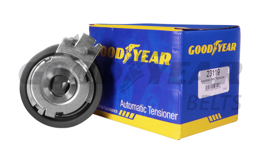 Fits 2007-10 Volkswagen Bora 23119 Spring-Activated Timing Belt Tensioner Pulley