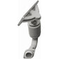 Catalytic Converter with Integrated Exhaust Manifold for HM Grade Federal / EPA Compliant Direct-Fit Manifold Catalytic
