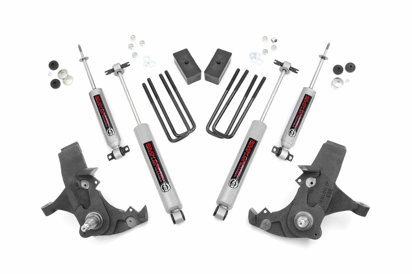 Fits Chevy C1500/K1500 Pickup Extended Ca/Half-Ton SUV (88-99) 4" Lift Kit 231N2