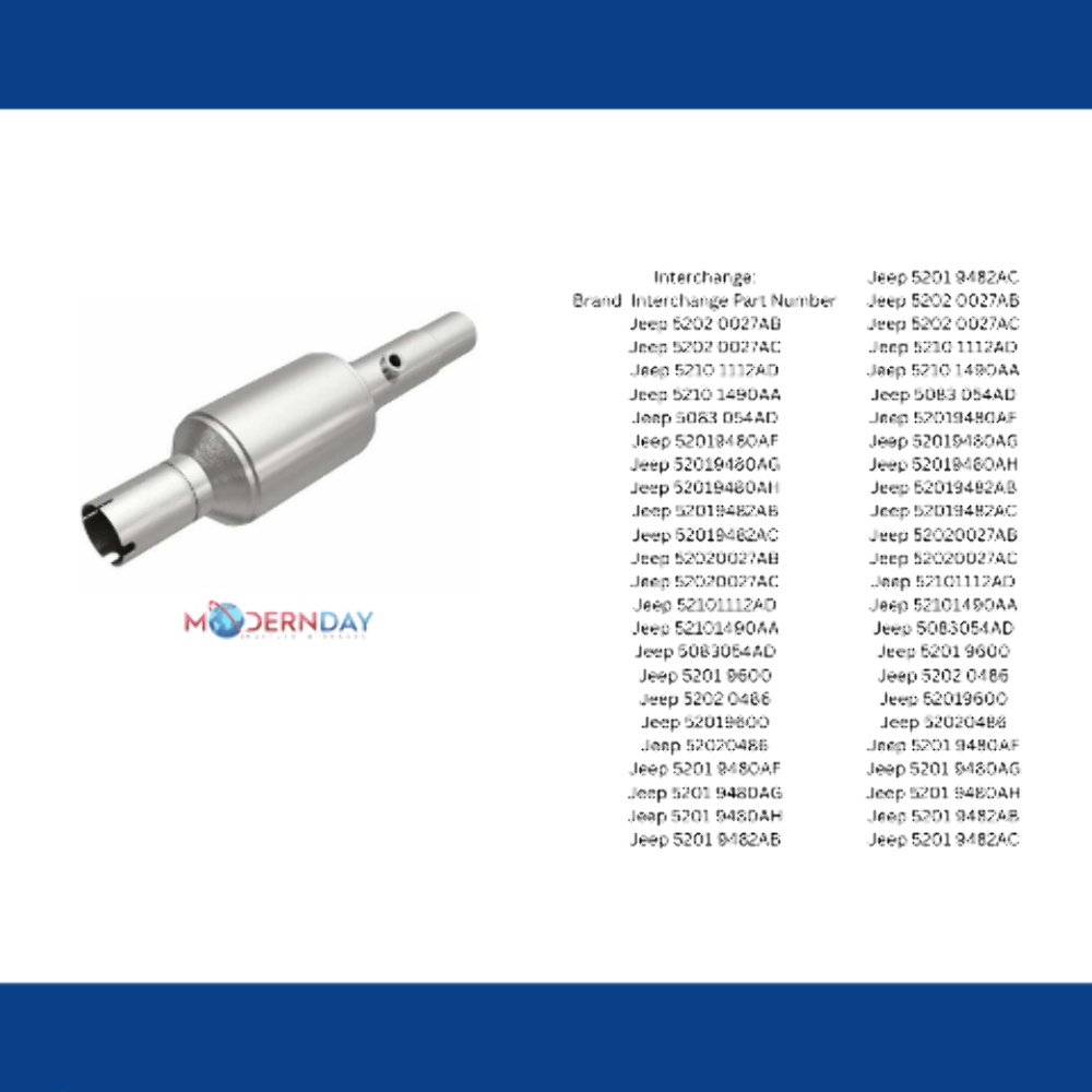 1996-2000 Jeep Cherokee Direct-Fit Catalytic Converter 23226 Magnaflow