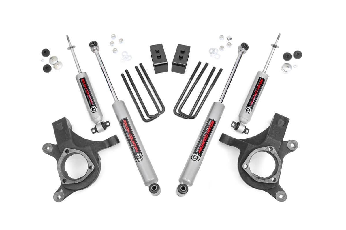 Fits Silverado & Sierra 1500 2WD(1999-2006 & Classic) 3" Lift Kit 232N2