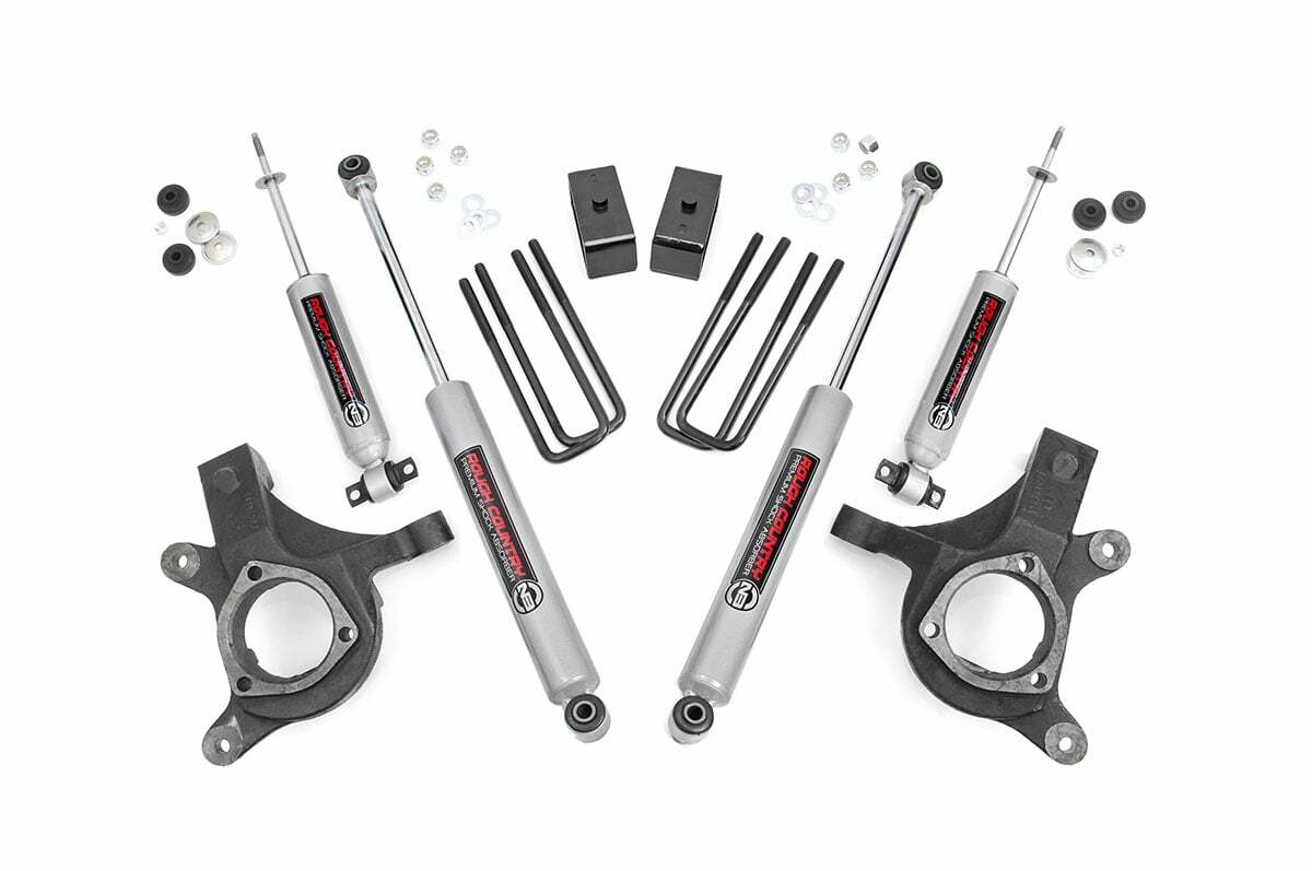 Fits Silverado & Sierra 1500 2WD(1999-2006 & Classic) 3" Lift Kit 232N2