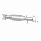 1996-1999 Chevrolet S10 Direct-Fit Catalytic Converter 23497 Magnaflow