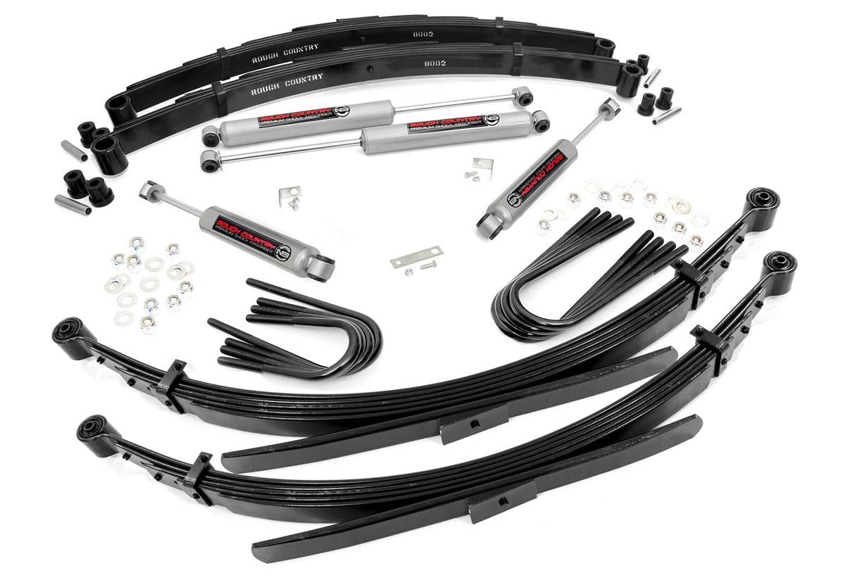 Fits Chevy/GMC C10/K10 C15/K15 Truck/Jimmy(77-87) 2" Lift 52" RR Springs 23530