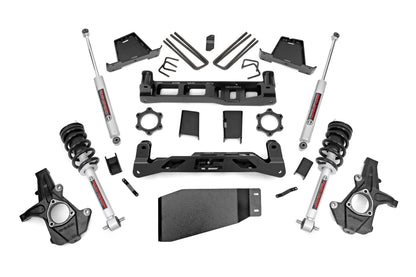 Fits Chevy/GMC 1500 4WD (07-13) 6 Inch Lift Kit; N3 Struts; 23633
