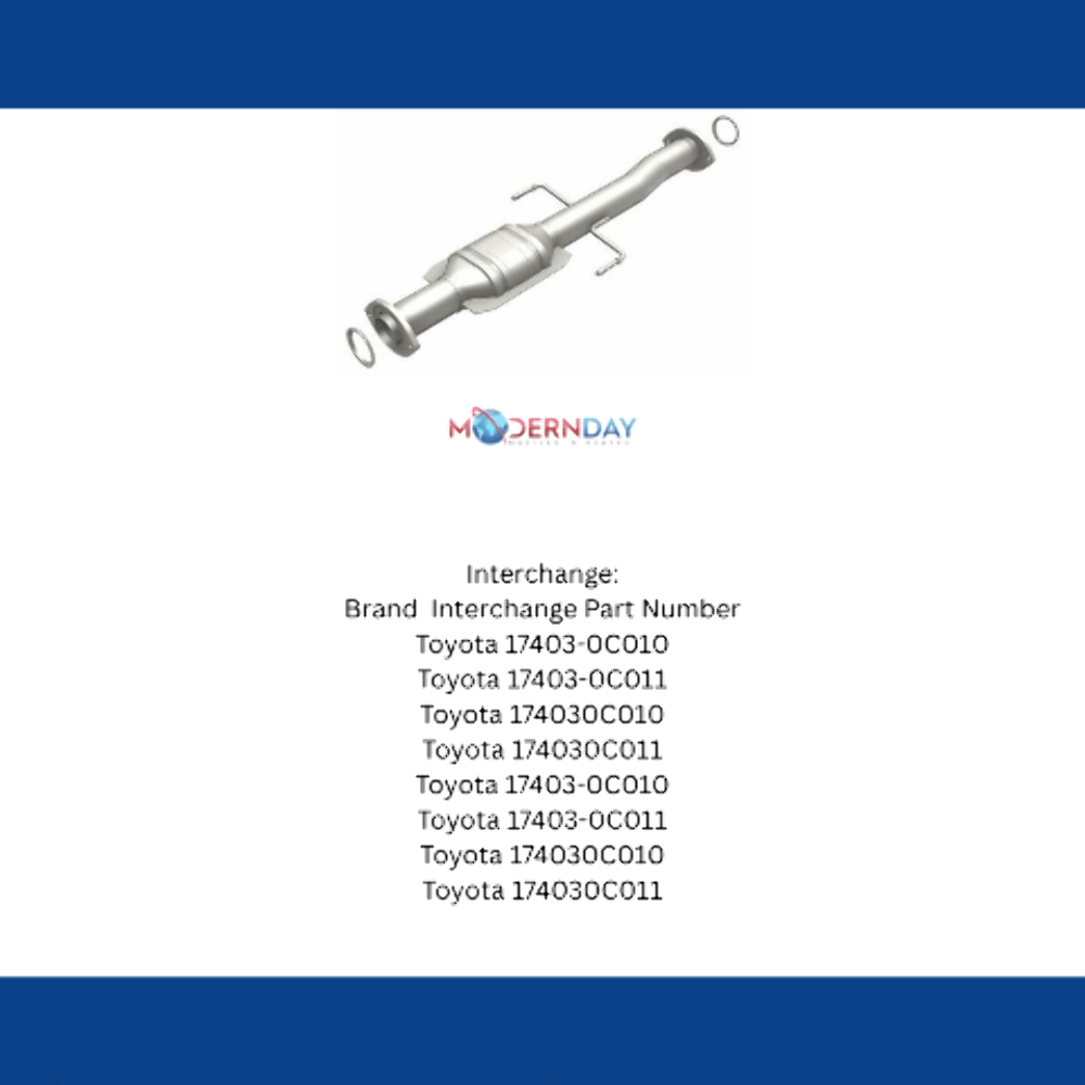 02-04 Tacoma 2.4L rear Direct-Fit Catalytic Converter 23757 Magnaflow