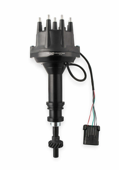 MSD Black, Ford 351C - 460 Dual Sync Distributor - 23793