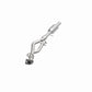 01-03 Santa Fe Direct-Fit Catalytic Converter 23859 Magnaflow - Catalytic Converters Car Part People