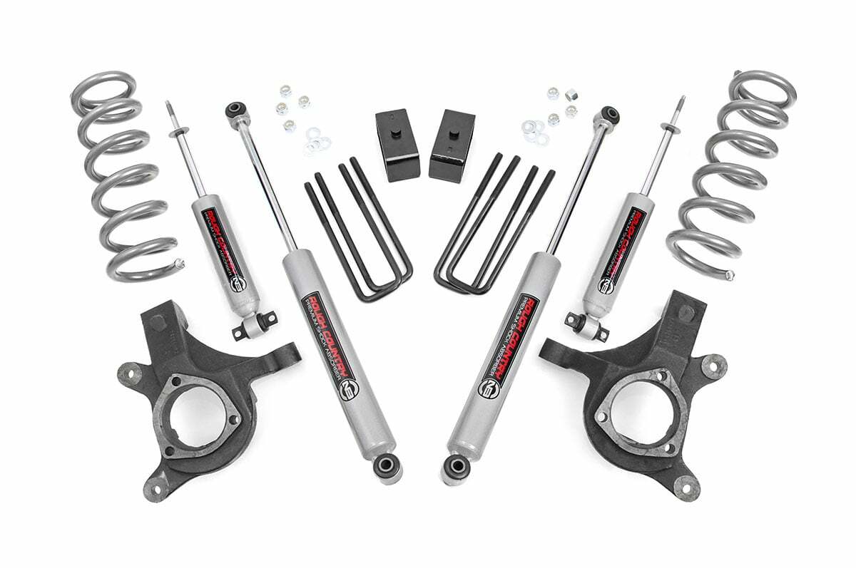 Fits Chevy Silverado & GMC Sierra 1500 2WD(1999-2006 & Classic) 4.5" Lift 239N2