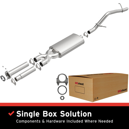2003-2006 Hummer H2 Direct-Fit Replacement Exhaust System 106-0538
