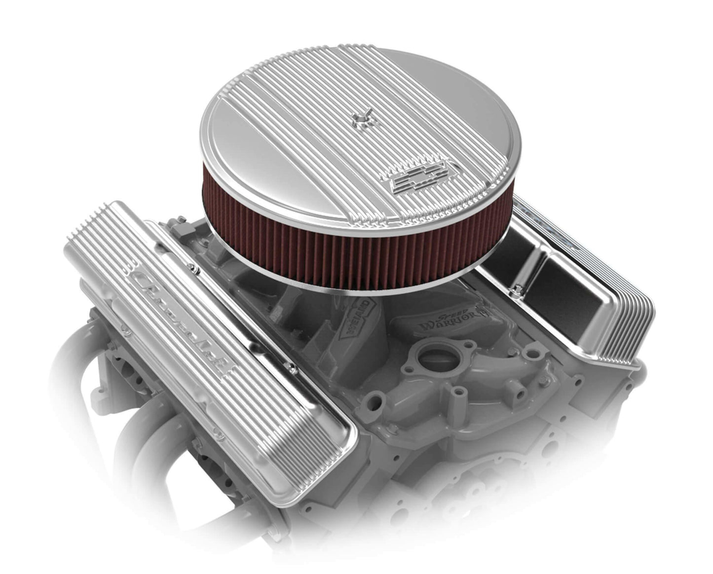 Holley GM Licensed Vintage Series SBC Valve Covers - 241-107