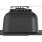 Muscle Series Valve Covers for small block Chevy engines-Black Finish - 241-135