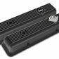 Muscle Series Valve Covers for small block Chevy engines-Black Finish - 241-135