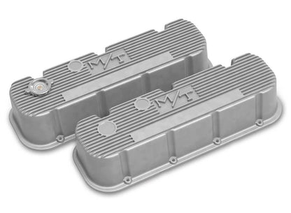 Tall M/T Valve Covers for Big Block Chevy Engines - Natural Cast Finish 241-150