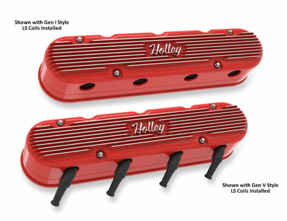 Fits 2001-17 Silverado 2500 HD 2-Piece Vintage Valve Cover-GenIII/IV LS 241-174
