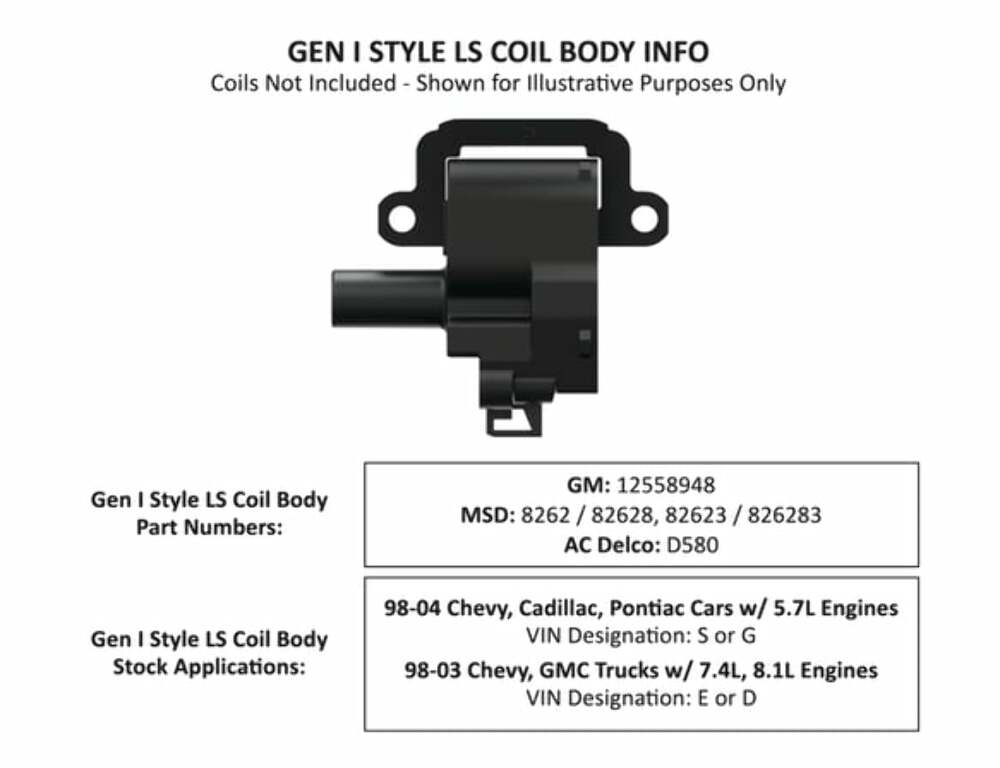 Fits 2001-17 Silverado 2500 HD 2-Piece Vintage Valve Cover-GenIII/IV LS 241-174