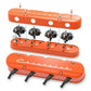 2-Pc LS Chevrolet Script Valve Covers - Factory Orange Machined Finish 241-178