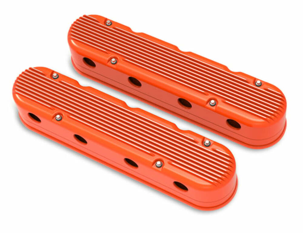 Fits 2001-2017 Silverado 2500 HD 2-Piece Finned Valve Cover-GenIII/IV Ls 241-183