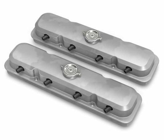 2-Pc LS Pontiac Style Valve Covers - Natural Finish - 241-190