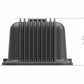 SBC Vintage Series Finned Valve Covers - Satin Black Machined Finish - 241-245