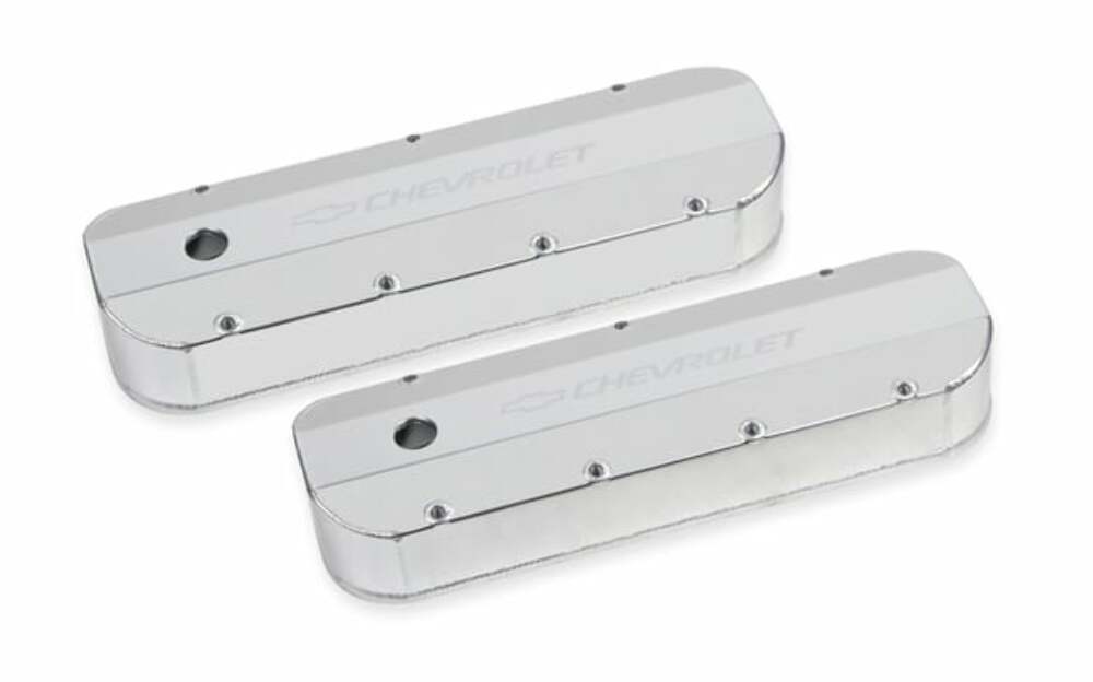 Holley GM Licensed Track Series Valve Covers - 241-278