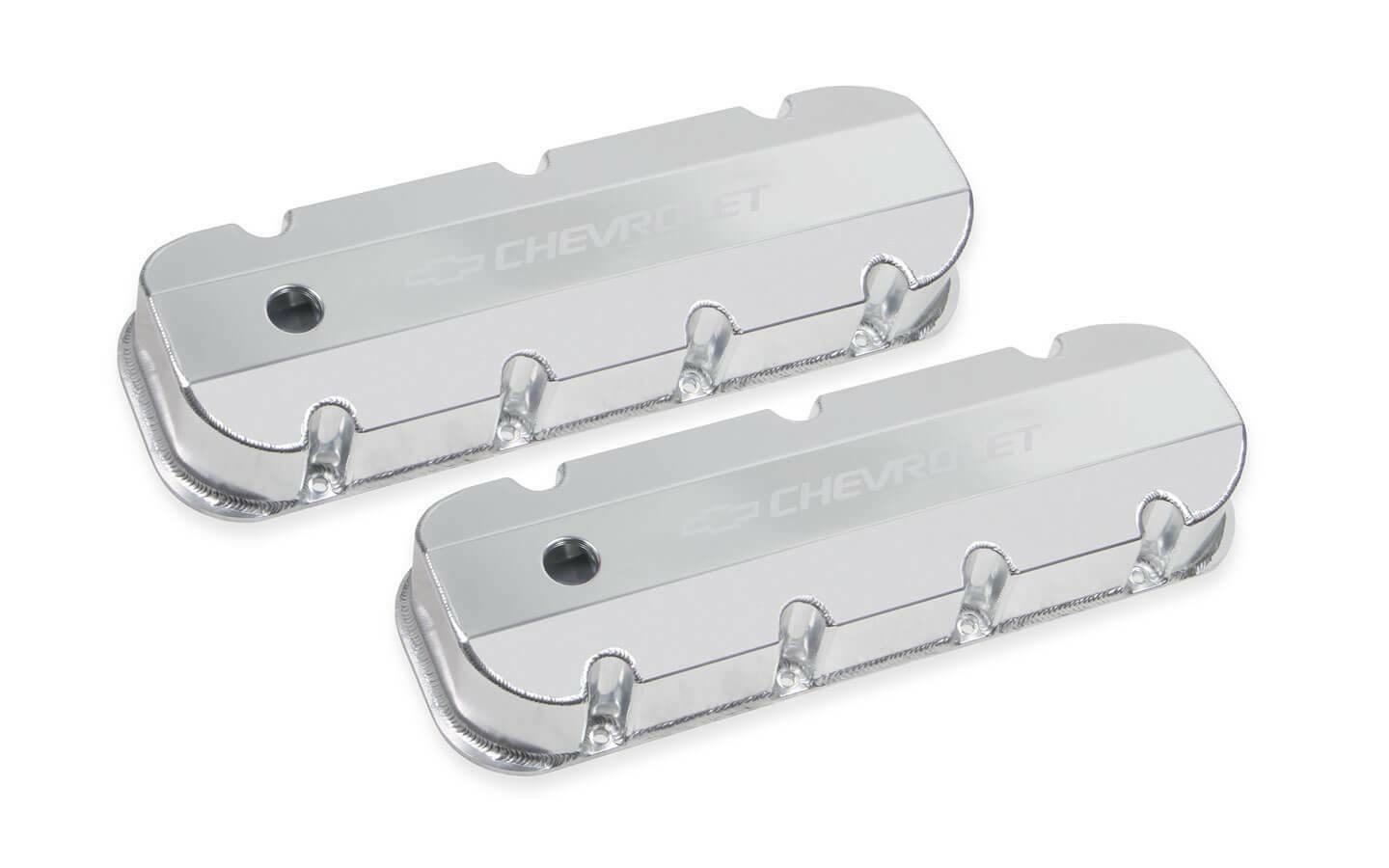 Holley GM Licensed Track Series Valve Covers - 241-280