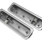 GM Muscle Series Center Bolt Valve Covers Satin Black Machined Finish - 241-292