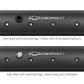 GM Muscle Series Center Bolt Valve Covers Satin Black Machined Finish - 241-292