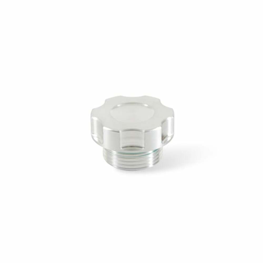 Holley LS Valley Cover with Oil Fill - Natural Billet - 241-367