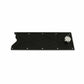 Holley LS Valley Cover with Oil Fill - Black Billet - 241-369