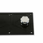 Holley LS Valley Cover with Oil Fill - Black Billet - 241-369