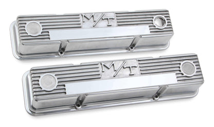 M/T Valve Covers for Chevy small block engines - Polished - 241-82