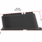 M/T Valve Covers for Big Block Chevy Engines - Satin Black - 241-85