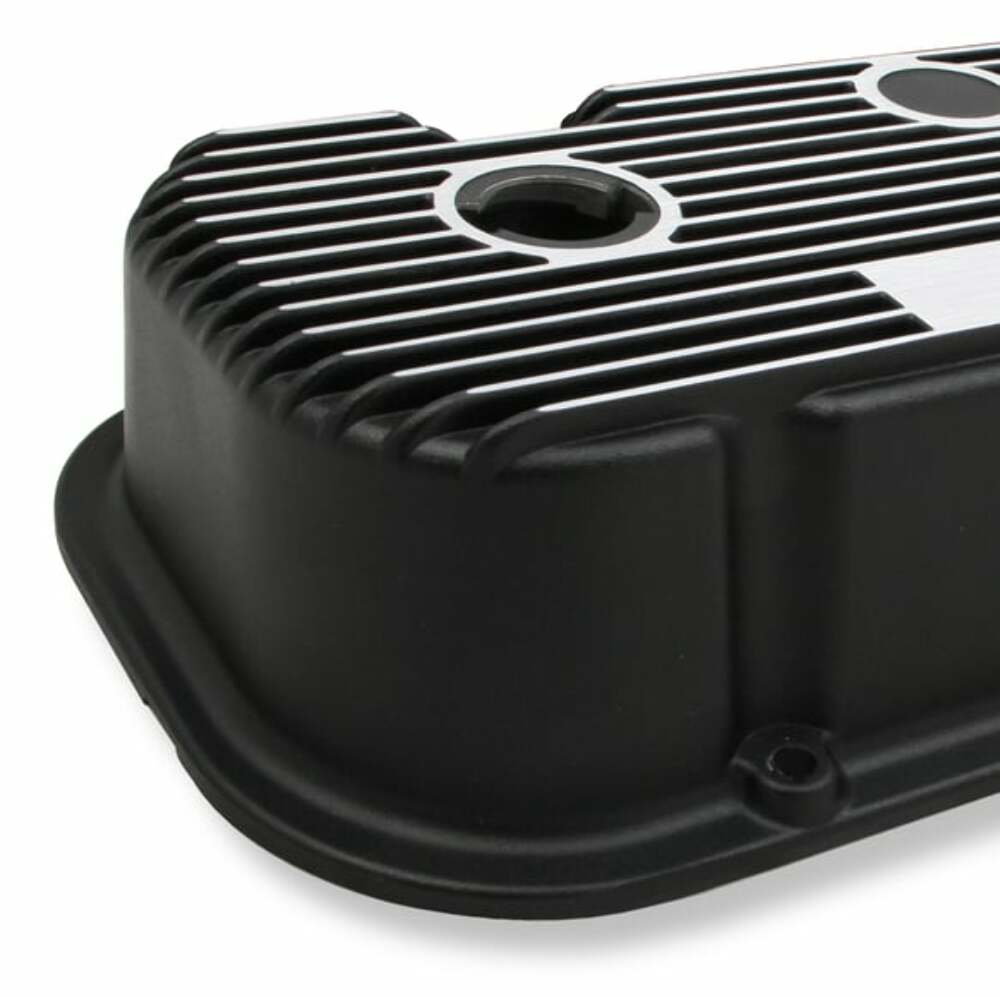 M/T Valve Covers for Big Block Chevy Engines - Satin Black - 241-85