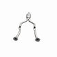 01-06 Lexus LS430 4.3L Rear Direct-Fit Catalytic Converter 24169 Magnaflow