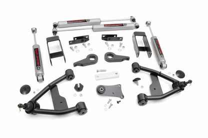 Fits Chevy/GMC Blazer/S10 Truck/S15 Jimmy 4WD 2.5 Inch Lift Kit; 24230