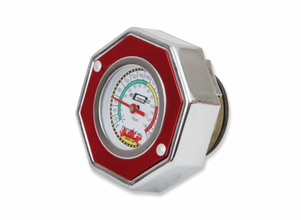 Mr. Gasket Thermocap - 16 PSI - Red - 2471R