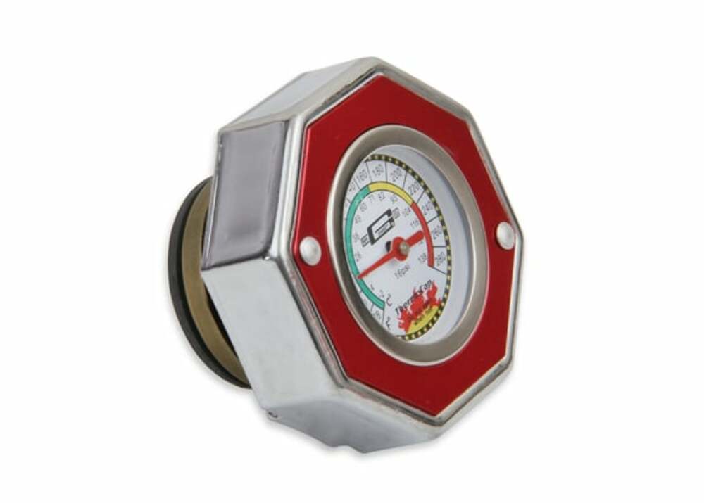 Mr. Gasket Thermocap - 16 PSI - Red - 2471R