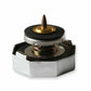 Mr Gasket 2471S Thermocap Radiator Cap, 16 Lb. Silver Temp Gauge *Texas Stock*